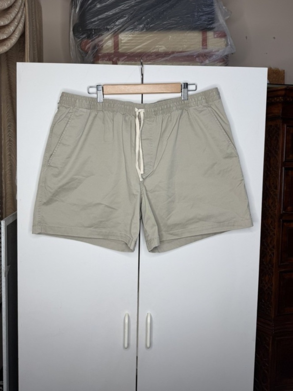 Southern Tide 6" Sun Farer Short Beige Sand Casual Drawstring Mens Sz XXL NEW